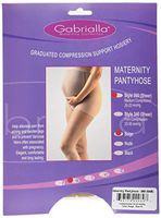 GABRIALLA Maternity Graduated Compression Pantyhose (20-22 mmHg) H-260: Queen Beige