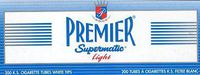 Premier King Size Light Cigarette Tubes - 10 Boxes