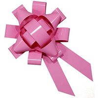 Car Bows - 30" Shiny Vinyl Bow (Pink)