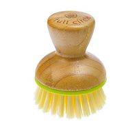 Full Circle Bubble Up, Bamboo Dish Brush, Green
