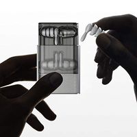 Ear Plugs for Sleeping Noise Cancelling 2 Pairs, Earplugs Sound Blocking Reusable Silicone Waterproof Ear Plugs for Swimming Airplane Travel Concert Snoring Block Hearing Protection (Light Gray)