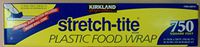 Kirkland Signature Stretch Tite Plastic Food Wrap 750 Sq. Ft.; New