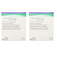 ConvaTec DuoDERM Extra Thin CGF Dressings 4 X 4 Inches 187955 10 Each (2 Pack (10 Count))
