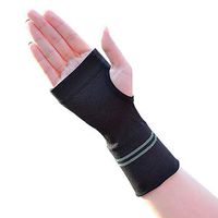 Black Palm Hand Brace Wrist Support Compression Sleeve for Carpal Tunnel