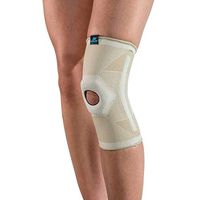 DonJoy Advantage DA161KS02-TAN-XL Deluxe Elastic Knee for Sprains, Strains, Swelling, Soreness, Arthritis, Knee Cap Support, Tan, XL fits 17", 19"