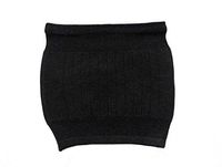 Flyusa Soft Elastic Cashmere Winter Warm Waist Support Stomach Warmer Band Waist Protector Belt for Men Women(Dark Grey)