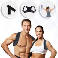 FDA-Approved Posture Corrector for Women and Men 2019 NEW VERSION – Lightweight, Fully Adjustable Back and Shoulder Posture Brace – Prevents Hunching or Slouching – Back Straightener Posture Corrector