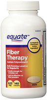 Equate Fiber Laxative  Fiber Therapy For Regularity Caplets, 140-Count Bottle