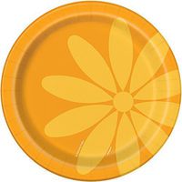Summer Flower Dessert Plates, 8ct