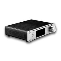 SMSL Q5 Pro HiFi Stereo Audio Digital Amplifier USB Coaxial Optical AUX Input with Remote Control Silver
