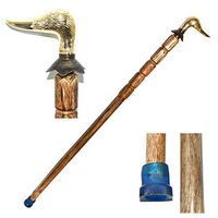 Nautical World Unisex Duck Head Cane Black Maple, Solid Brass Handle -Affordable Gift! Item, Affordable Gift Decorative Walking Cane Fashion Statement for Men/Women/Seniors/Grandparents! Item New Yea