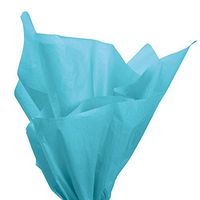 Premium Turquoise Tissue Paper - 3 Packs of 120 sheets Each