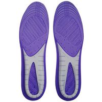 Dunlop Women's Perforated Gel Insoles Purple One Size