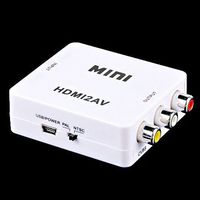 ABLEGRID HDMI input Digital to RCA Analog Audio/Video Composite CVBS Output Converter/AV