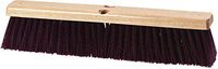 Carlisle 3621932400 Flo-Pac Crimped Sweep, 24"-Long Hardwood Block, 3-1/4"-Long Maroon Crimped Polypropylene Bristles (Case of 12)
