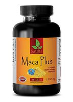 Increase libido in Men - MACA Plus Complex 1300mg - Maca Pills for Weight gain - 1 Bottle 60 Tablets
