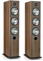 Monitor Audio Bronze Series 6 2 1/2Way Floorstanding Speaker - Walnut (1 Pair) Bundle