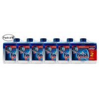FINISH DISHWASHER CLEANER DUAL ACTION 250ml X 2 PACK (Pack of 6)
