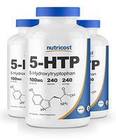 Nutricost 5-HTP 100mg; 240 Capsules (3 Bottles)