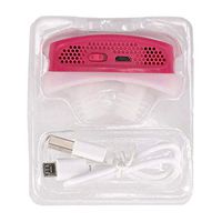 Yoperd Snore Stopper Silicona electrónica Anti ronquido dejar de roncar Clip purificador de aire filtro aparato de respiración 4-6 horas 6,2x3,2x2,7 cm