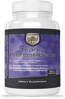 Pterostilbene High Potency 200mg, 180 Vegetarian Capsules (Non-GMO & Gluten Free) Powerful Antioxidant Cardiovascular Health Anti-Aging Anti-inflammatory Supplement