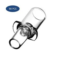 90pcs Professional Alcohol Tester Mouthpieces Compatible with S80 & S75 Alcohol Tester Breathalyzer Mouthpieces (90 pcs)