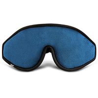 HOPELJ Travel Sleep Mask, Sleep Eye Mask, 3D Sleep Eye Mask Soft Breathable and Washable Sleep Mask Blackout Eye Mask Sleep for Men and Women with Adjustable Strap,Blue