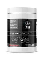 F.I.R.E Keto Friendly Mesomorph Amino Energy Pre-Workout Supplement with Natural Ingredients for Sharp Focus, Intense Pumps, Long Lasting Energy, Low Carb with Beta Alanine 30 Cherry Limade Servings