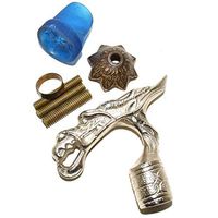Nautical World Solid Brass Dragon Head Handle Brown Wooden Cane Walking Stick, Affordable Gift Decorative Walking Cane Fashion Statement for Men/Women/Seniors/Grandparents! Item