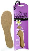 Summer Soles Fragrant Footings Ultra Absorbent Trim-to-Fit Insoles, 2 Pairs