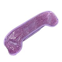Gel Beads Pack for Therapy - PVC, Polyester - Cool Migraine Pack - Available in 3 Colors (Purple)
