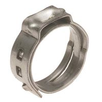 100pcs - 3/4" Pex Pinch Cinch Clamps, 304 Stainless Steel, 23.3mm Open Diameter CONTRACTOR PACK