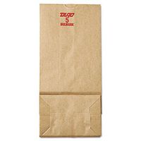 General GX5500#5 Paper Grocery, 50lb Kraft, Extra-Heavy-Duty 5 1/4x3 7/16 x10 15/16, 500 bags