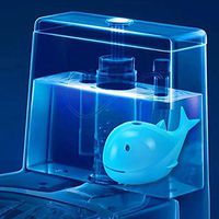 MAMaiuh Automatic Toilet Bowl Cleaner, Eco Friendly Toilet Tank and Bathroom Cleaning System Scrub Free Bleach and Blue Cleaning Supplies, Natural Plant Scent, Safe for All Pipes and Septic Tanks