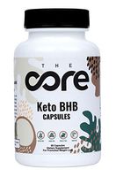 Keto BHB Weight Loss Capsules from The Core | Diet Pills for Weight Loss, Energy, and Ketosis | 60 Capsules