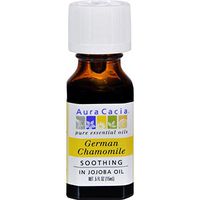 Aura Cacia Prec Ess Oil Grmn Chamo Jojoba