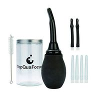TopQuaFocus Enema Bulb Enema Kit Douche Coffee Enema for Man Woman 14.5OZ, 4.7" Tip