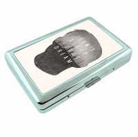 Don't Sleep Just Dream True Detective Metal Silver Cigarette Case Holder RFID-Blocking Wallet