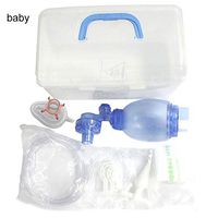 JIAYOUNG PVC Adult Ambu Bag,Simple Breathing Tool, Manual kit Tool for Simple Breathing Apparatus for Baby