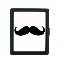 Metal Cigarette Case Holder Box the 2nd Mustache Design-007