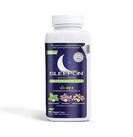 SleepON Sleeping Pills, Natural Sleep Aid! 60 Caps