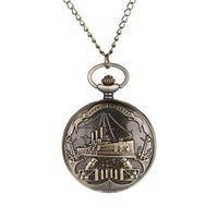 Mens Watches,Fxbar Retro Roman Numerals Pocket Watch Child Baby Gift Necklace Watches Commemorative Clock(C)