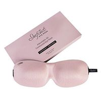 Infinit Eye Mask Designed for Eyelash Extensions - 3D Contoured Design for Maximum Comfort | Lightweight and Soft Fabric with Adjustable Strap| No Pressure Eye Mask For Sleep and Travel (Pink)