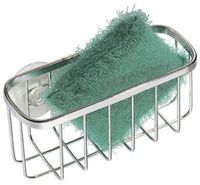 Interdesign Suction Sink Center 18/8 Stainless Steel 5-3/4" X 2-1/4" X 2-1/2"