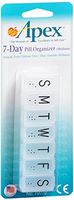 Apex 7-Day Pill Organizer (Medium) 1 Each (Pack of 7)