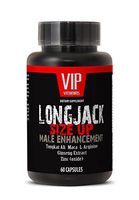 Libido Enhancement - LONGJACK Size UP (Male Enhancement Formula) - Longjack Extract Pills - 1 Bottle 60 Capsules