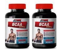 Post Workout Pills for Men - BCAA 3000MG - BRANCHED Chain Amino ACIDS - bcaa Train and Recover - 2 Bottles 240 Tablets