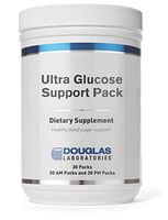 Douglas Laboratories - Ultra Glucose Support Pack - Combination of Vitamins, Minerals, CoQ10, Antioxidants, and Fish Oil in AM and PM Doses - 60 Packs