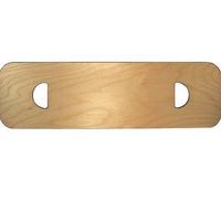 SuperSlide Transfer Board, Large with 2 Hand Holes, 29" x 9", Assist for Wheelchair Transfers from Wheelchair to Bed, Chair, and More, Helpful for Disabled and Seniors