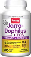 Jarro-Dophilus + FOS, Supports Intestestinal and Immune Health, 3.4 Billion Organisms Per Cap, 200 Count (Cool Ship, Pack of 3)